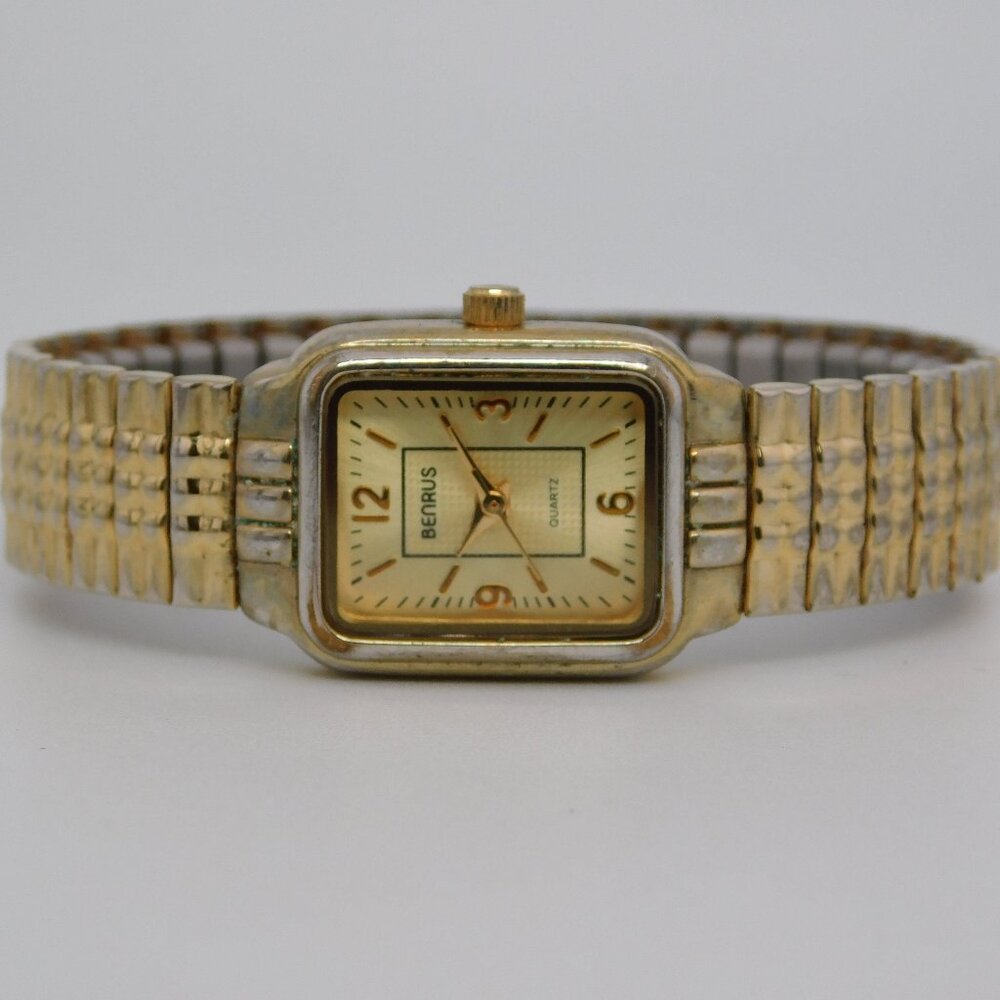 BENRUS BN201L Quartz Analog Women's Watch New Battery